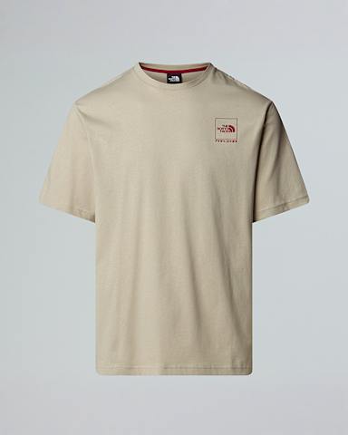Mens Coordinates TShirt TNF Clay Grey HERO