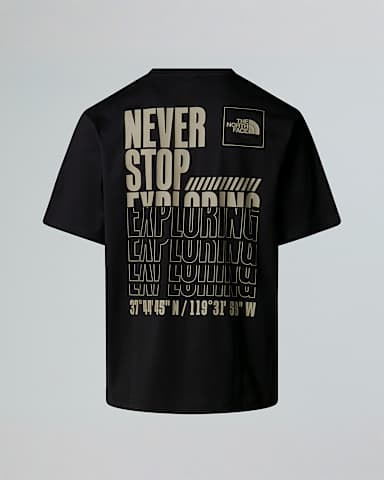 Mens Coordinates TShirt TNF TNF Black ALT1