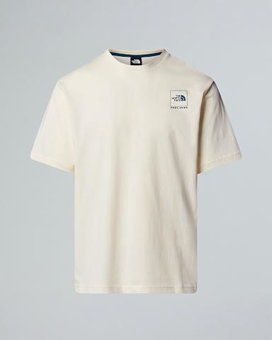 Mens Coordinates TShirt TNF White Dune HERO