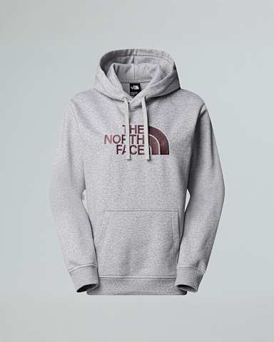 Womens Drew Peak Hoodie TNF TNF Light Grey HeatherTawny Quartz HERO