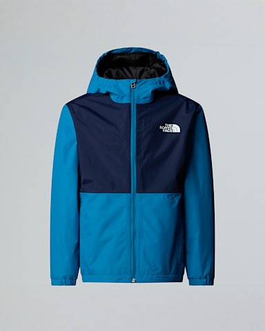 Teens Rain ZipIn Jacket TNF Dusk Blue HERO