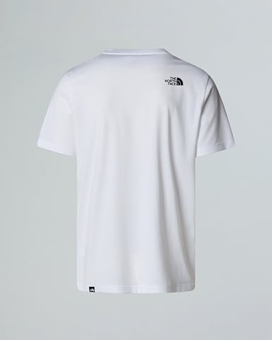 Mens Fine TShirt TNF TNF White ALT1