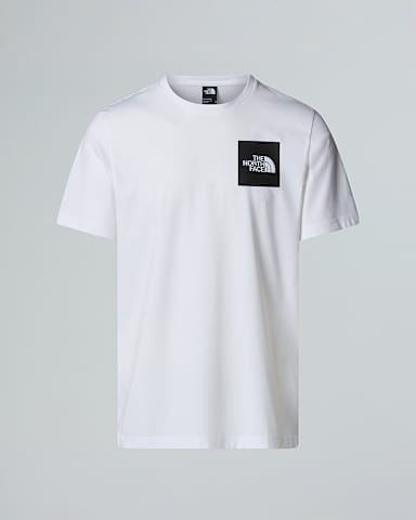 Mens Fine TShirt TNF TNF White HERO