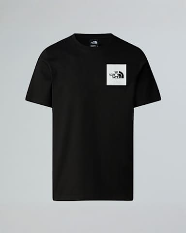 Mens Fine TShirt TNF TNF Black HERO
