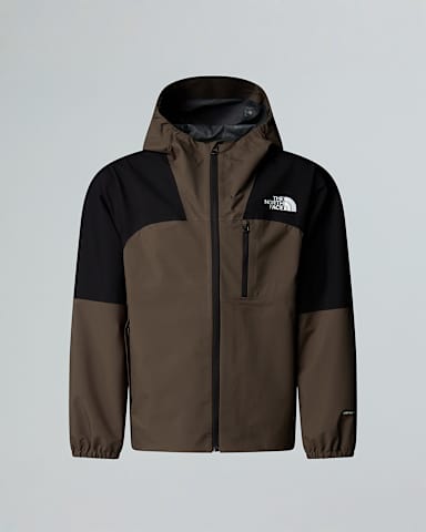 Teens Hike Packable Shell Jacket TNF New Taupe GreenTNF Black HERO