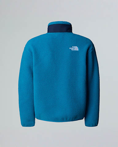 Casaco polar com fecho de correr integral Yumiori para rapaz TNF Dusk BlueSummit Navy ALT1