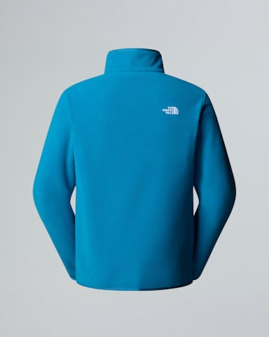 Glacierfleece met kwartrits voor heren TNF Dusk Blue alt1