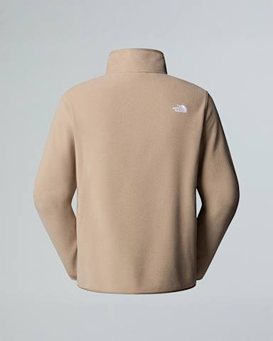 Mens Glacier 14 Zip Fleece TNF Mushroom Grey ALT1