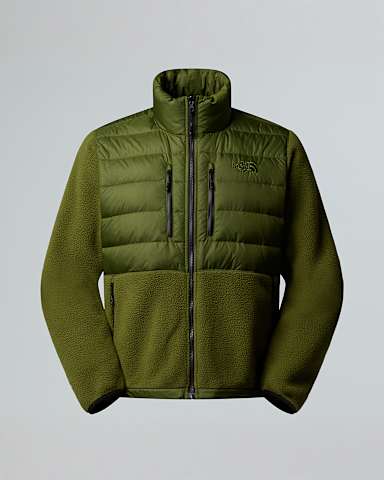 Mens RMST Denali Tek Hybrid Jacket TNF Woodland Green hero