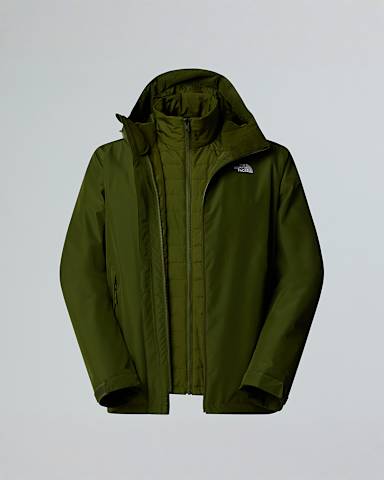 Chaqueta con capucha 3 en 1 Mono Triclimate Carto para hombre TNF Woodland Green HERO
