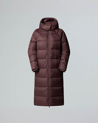Parka longue capuche en duvet Hydrenalite City pour femme TNF Tawny Quartz HERO