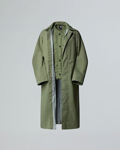Womens City Triclimate Parka TNF Bark Mist hero