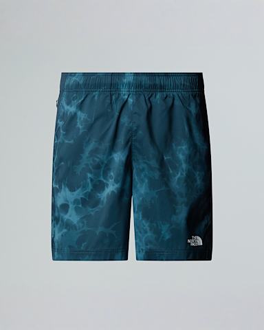 247 7 Shorts mit Aufdruck fr Herren TNF Deep Cypress Light Refractions Print HERO