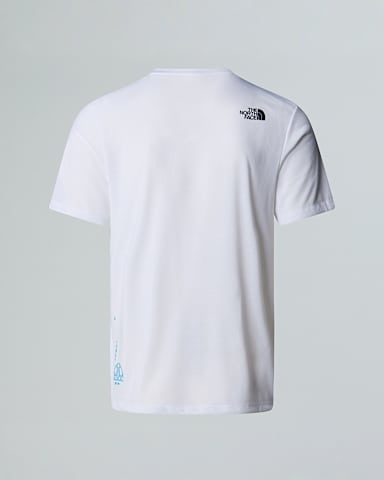 Mens Multiple Placement Graphic TShirt TNF TNF White ALT1