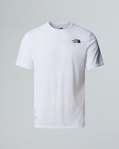Mens Multiple Placement Graphic TShirt TNF TNF White HERO