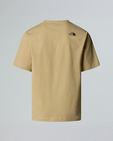 Mens Mountain Logo Relaxed Pocket TShirt TNF Khaki Stone ALT1