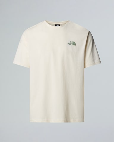 Tshirt dcontract NSE Slopes unisexe TNF White Dune HERO