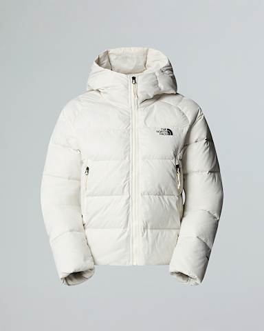 Hyalitedonsjas met capuchon voor dames TNF White Dune HERO