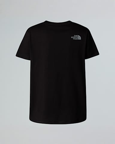 Boys Reflective Logo Relaxed TShirt TNF TNF Black ALT1