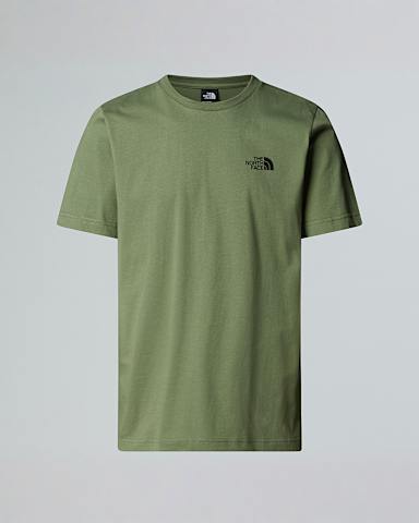 Mens Half Dome Photo TShirt TNF Bark Mist HERO