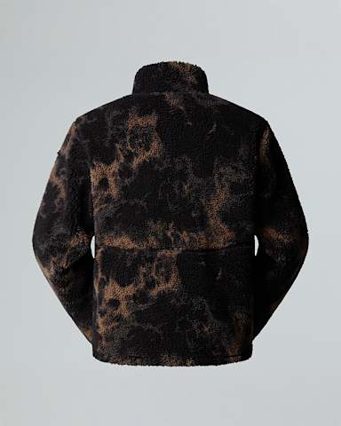 Mens Extreme Pile Printed Pullover Fleece TNF TNF Black Light Refractions Print ALT1