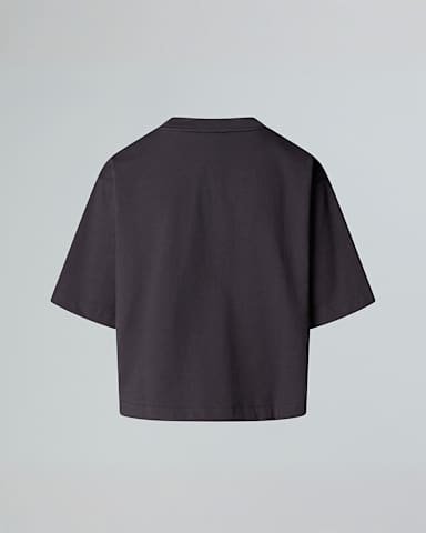 Camiseta de corte cuadrado Red Box para mujer TNF Obsidian ALT1