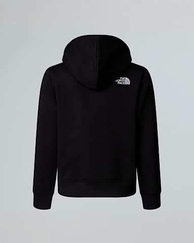 Teens Drew Peak Pullover Hoodie TNF TNF Black ALT1