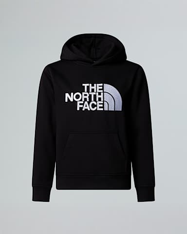 Teens Drew Peak Pullover Hoodie TNF TNF Black HERO