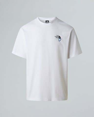 Tshirt dcontract Explore Carabiner unisexe TNF TNF White HERO