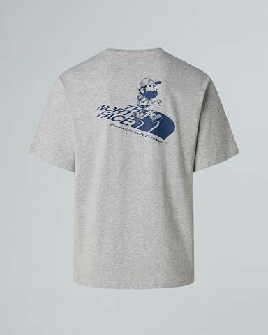 Uniseks Run Graphic RelaxedTshirt TNF TNF Light Grey Heather ALT1