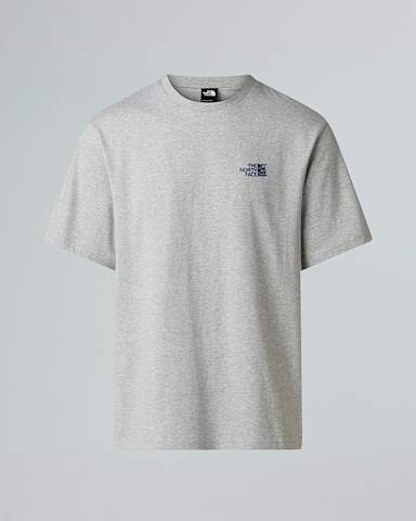 Uniseks Run Graphic RelaxedTshirt TNF TNF Light Grey Heather HERO