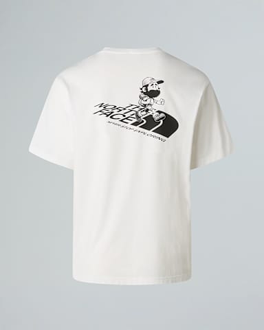 Uniseks Run Graphic RelaxedTshirt TNF TNF White ALT1