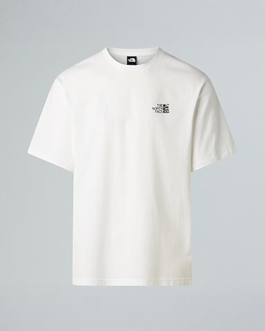 Uniseks Run Graphic RelaxedTshirt TNF TNF White HERO