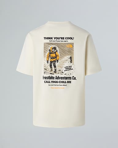Mens Expedition Relaxed TShirt TNF White DuneSummit Gold ALT1