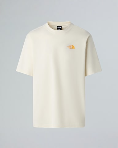 Mens Expedition Relaxed TShirt TNF White DuneSummit Gold HERO