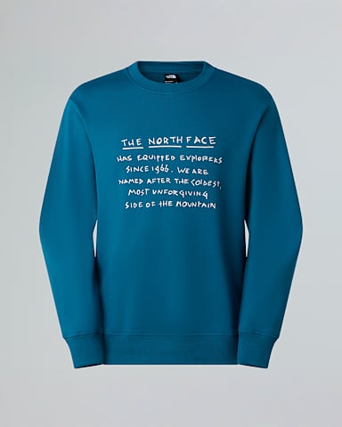 Sudadera holgada TNF Origin para hombre TNF Mineral InkWhite Dune HERO