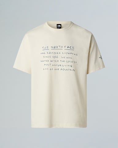 Tshirt dcontract TNF Origin pour homme TNF White DuneMineral Ink HERO