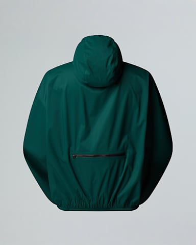 Veste capuche coupevent compressible Red Box unisexe TNF Hunter Green ALT1