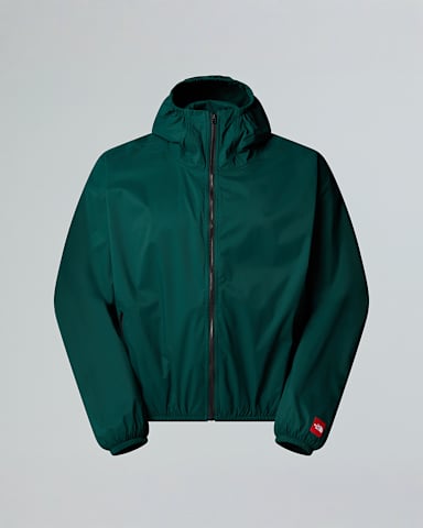 Veste capuche coupevent compressible Red Box unisexe TNF Hunter Green HERO
