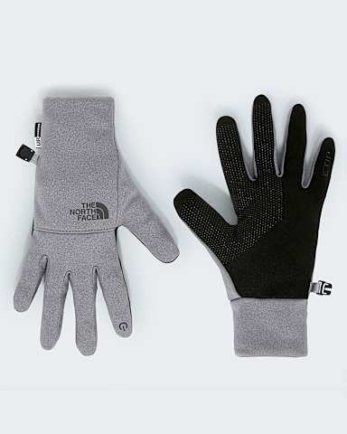 Womens Etip Gloves TNF TNF Medium Grey Heather HERO