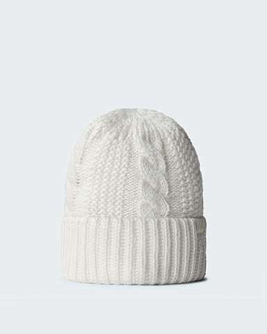 OhMega Beanie fr Damen TNF White Dune HERO