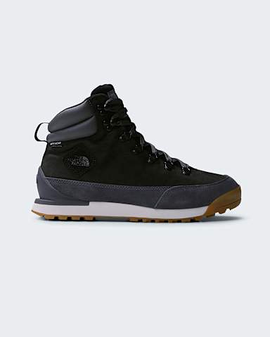 Mens BackToBerkeley IV Leather Lifestyle Boots TNF TNF BlackAsphalt Grey HERO
