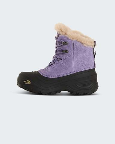 Nepromokav snhule Shellista V Lace pro dti TNF Grounded PlumEndless Dusk hero