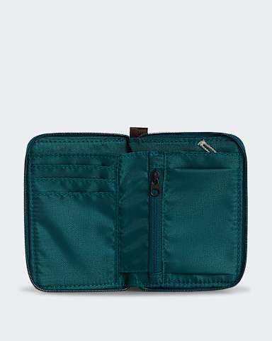 Base Camp Voyager Wallet TNF Pacific TealDark ChestnutStone Slab ALT2