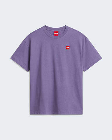 Tshirt Red Box unisex TNF Grounded Plum HERO