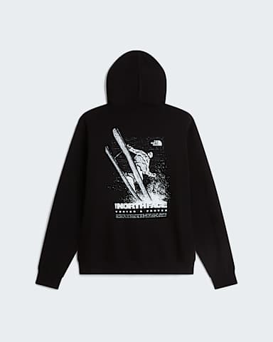 Getest en Bewezen Ontspannen Hoodie Uniseks TNF TNF Black hero