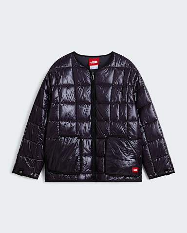 Uniseks TNF Red Box Reversible jas TNF ObsidianObsidian HERO