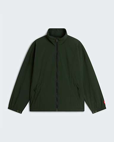 Giacca TNF Red Box in nylon foderata in pile unisex TNF Bottle Green HERO