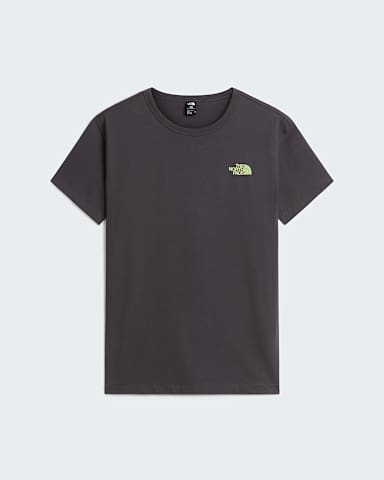Tshirt graphique dcontract unisexe NSE Slopes TNF Anthracite Grey ALT1