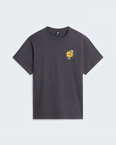 Gear Up Get Out Graphic TShirt Uniseks TNF Anthracite Grey ALT1